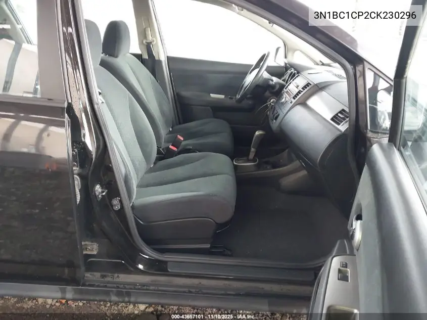 3N1BC1CP2CK230296 2012 Nissan Versa 1.8 S