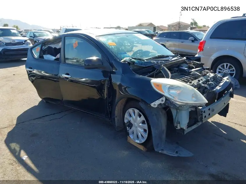 3N1CN7AP0CL896538 2012 Nissan Versa 1.6 Sv