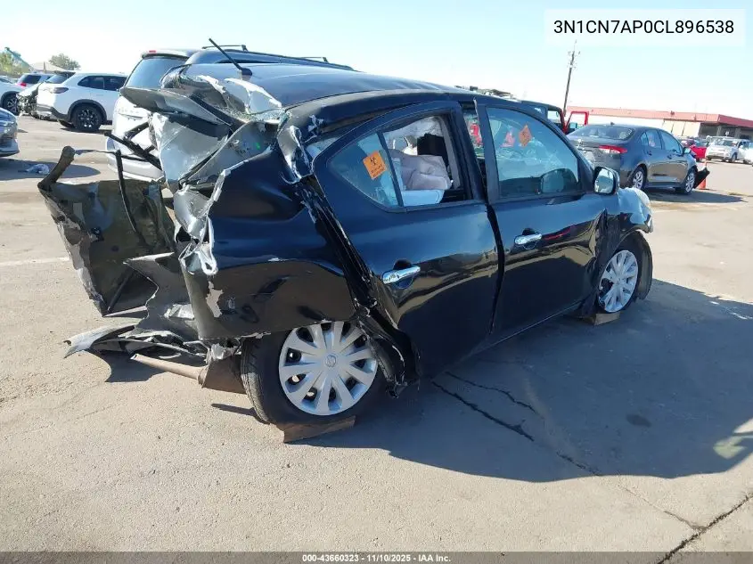 3N1CN7AP0CL896538 2012 Nissan Versa 1.6 Sv