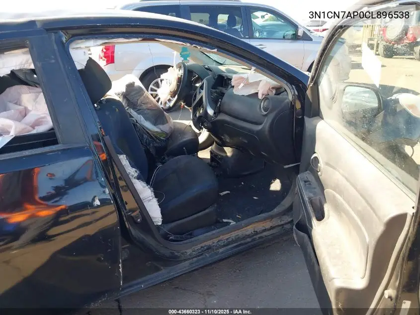 3N1CN7AP0CL896538 2012 Nissan Versa 1.6 Sv