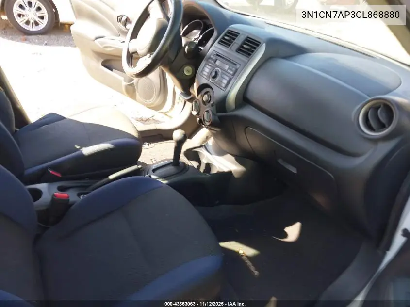 3N1CN7AP3CL868880 2012 Nissan Versa 1.6 Sv