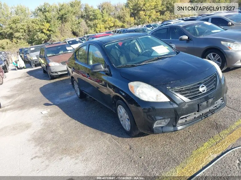 3N1CN7AP6CL917327 2012 Nissan Versa 1.6 S