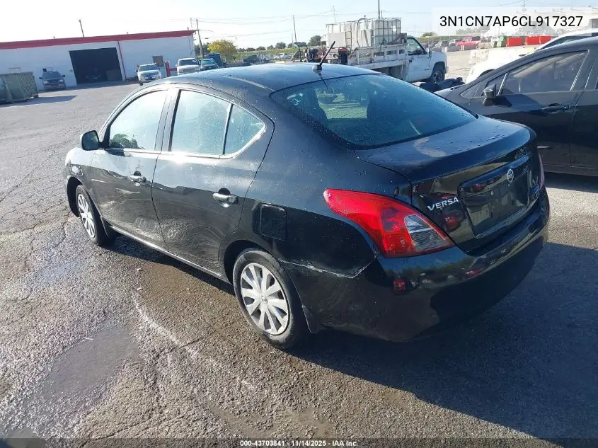 3N1CN7AP6CL917327 2012 Nissan Versa 1.6 S