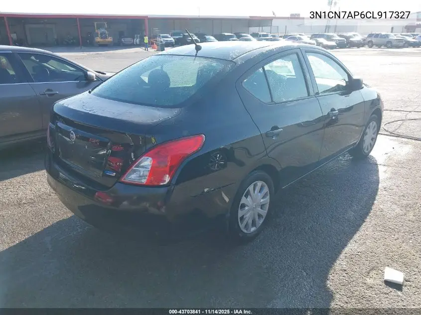 3N1CN7AP6CL917327 2012 Nissan Versa 1.6 S