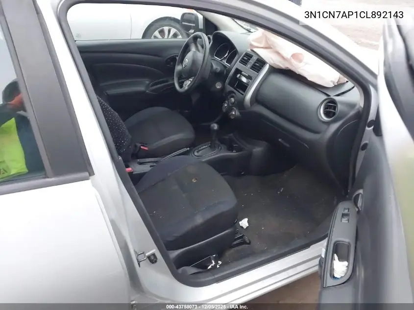 3N1CN7AP1CL892143 2012 Nissan Versa 1.6 Sv