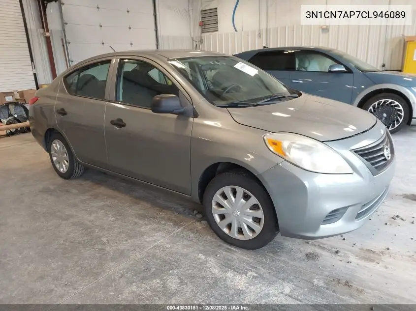 3N1CN7AP7CL946089 2012 Nissan Versa 1.6 S