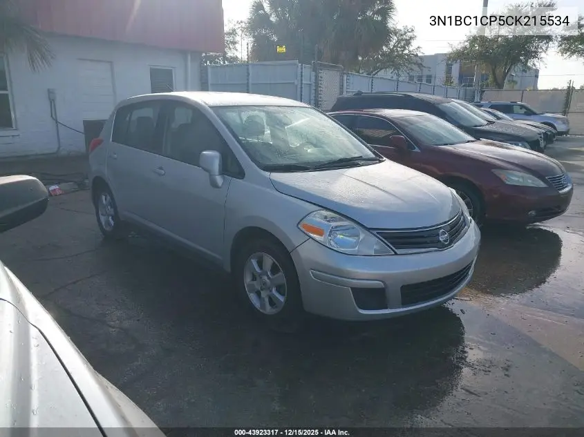 3N1BC1CP5CK215534 2012 Nissan Versa 1.8 S