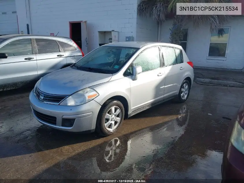 3N1BC1CP5CK215534 2012 Nissan Versa 1.8 S