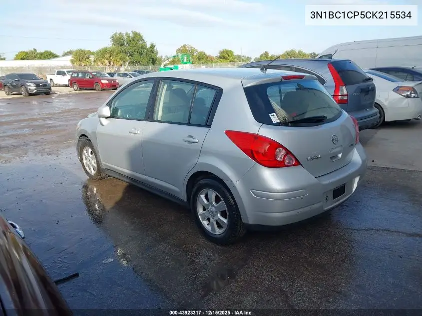 3N1BC1CP5CK215534 2012 Nissan Versa 1.8 S