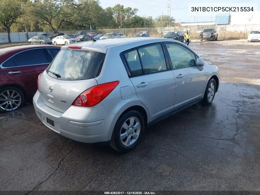 3N1BC1CP5CK215534 2012 Nissan Versa 1.8 S