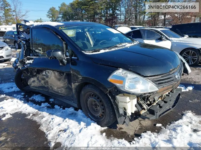 3N1BC1CP4CK266166 2012 Nissan Versa 1.8 S