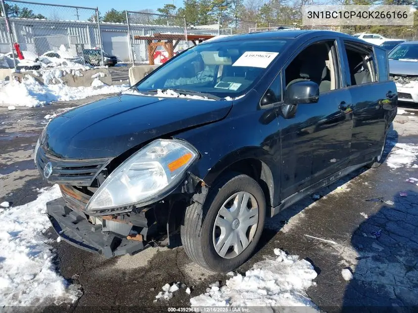 3N1BC1CP4CK266166 2012 Nissan Versa 1.8 S