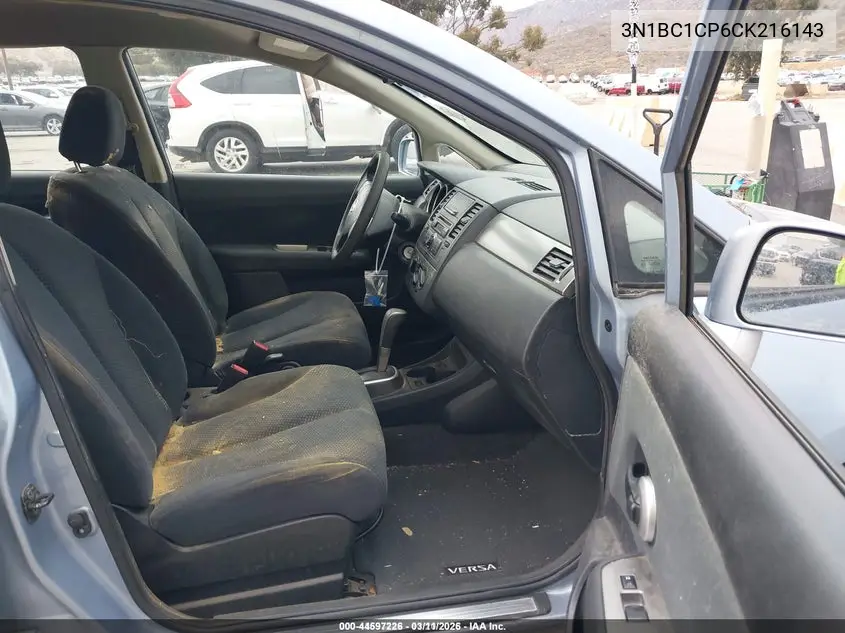 3N1BC1CP6CK216143 2012 Nissan Versa 1.8 S