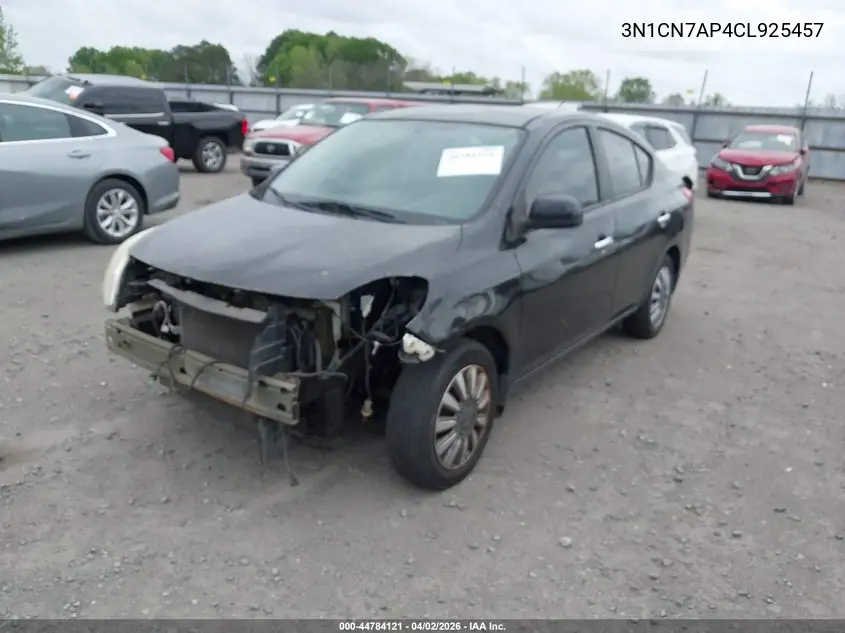 3N1CN7AP4CL925457 2012 Nissan Versa 1.6 Sv