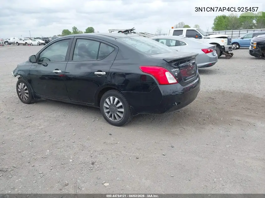 3N1CN7AP4CL925457 2012 Nissan Versa 1.6 Sv