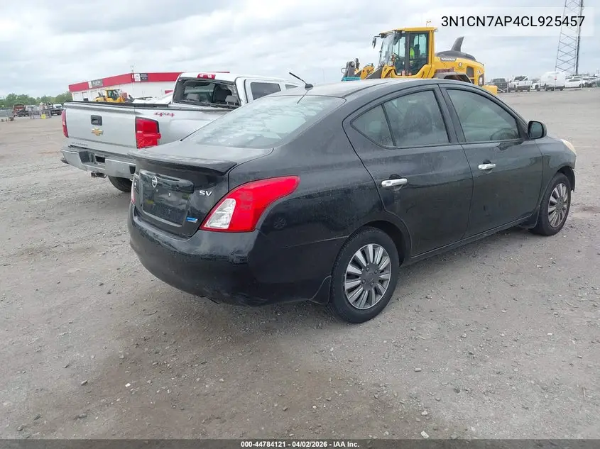 3N1CN7AP4CL925457 2012 Nissan Versa 1.6 Sv
