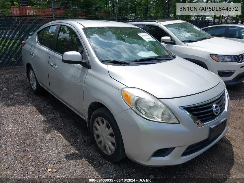 2013 Nissan Versa Sv VIN: 3N1CN7AP5DL844372 Lot: 37972855