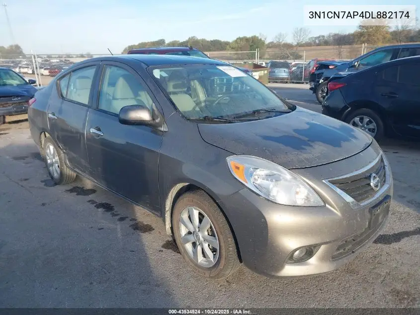 3N1CN7AP4DL882174 2013 Nissan Versa 1.6 Sl