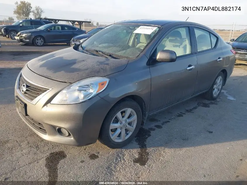 3N1CN7AP4DL882174 2013 Nissan Versa 1.6 Sl