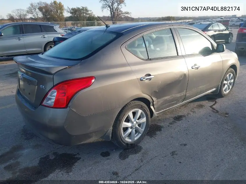 3N1CN7AP4DL882174 2013 Nissan Versa 1.6 Sl