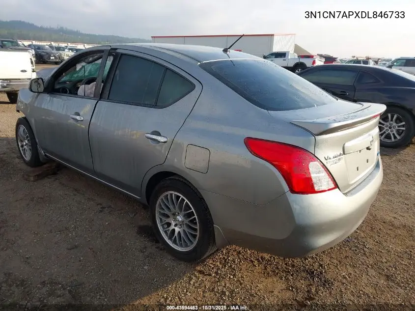 3N1CN7APXDL846733 2013 Nissan Versa 1.6 Sv