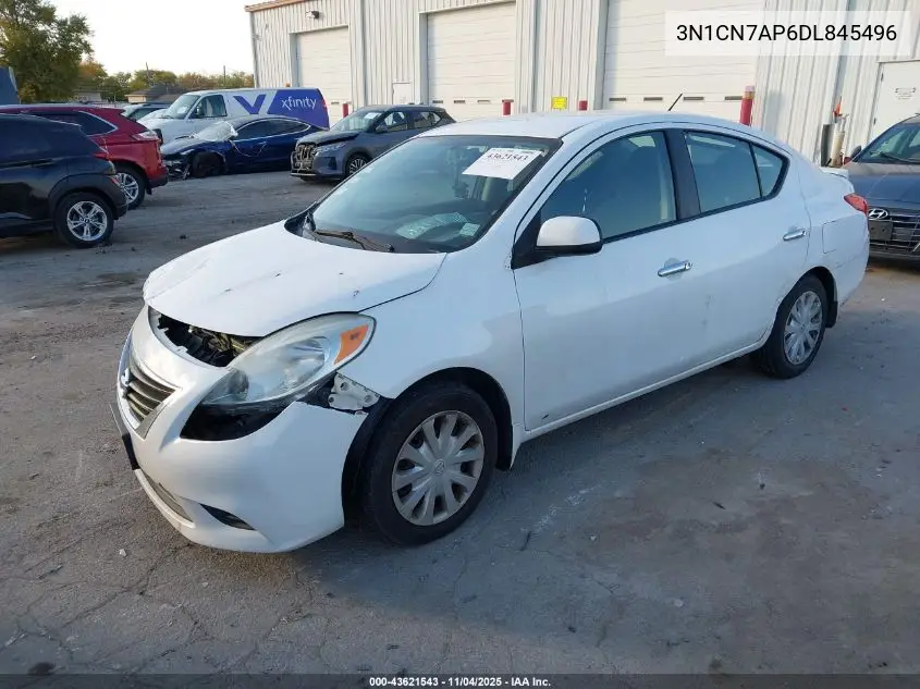 3N1CN7AP6DL845496 2013 Nissan Versa 1.6 Sv
