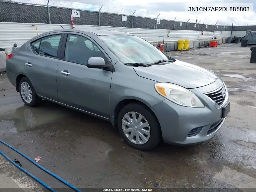3N1CN7AP2DL885803 2013 Nissan Versa 1.6 Sv