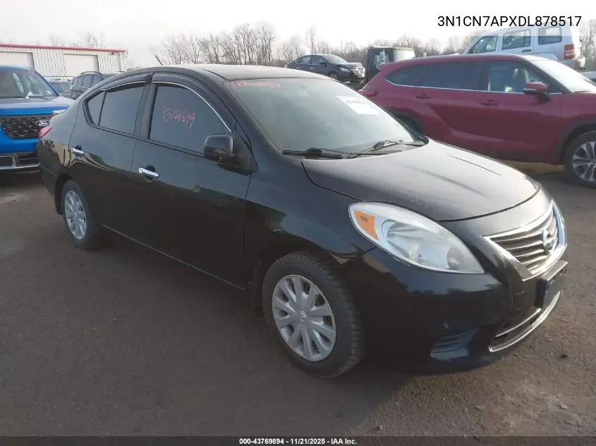 3N1CN7APXDL878517 2013 Nissan Versa 1.6 Sv