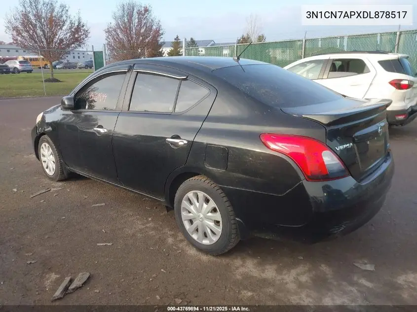 3N1CN7APXDL878517 2013 Nissan Versa 1.6 Sv