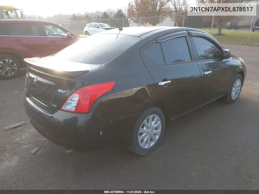 3N1CN7APXDL878517 2013 Nissan Versa 1.6 Sv
