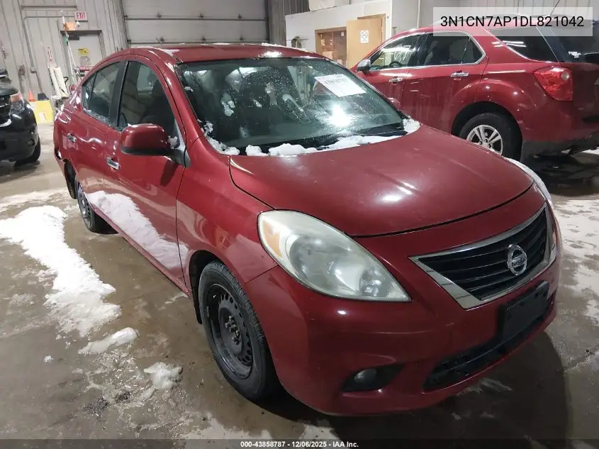 3N1CN7AP1DL821042 2013 Nissan Versa 1.6 Sl