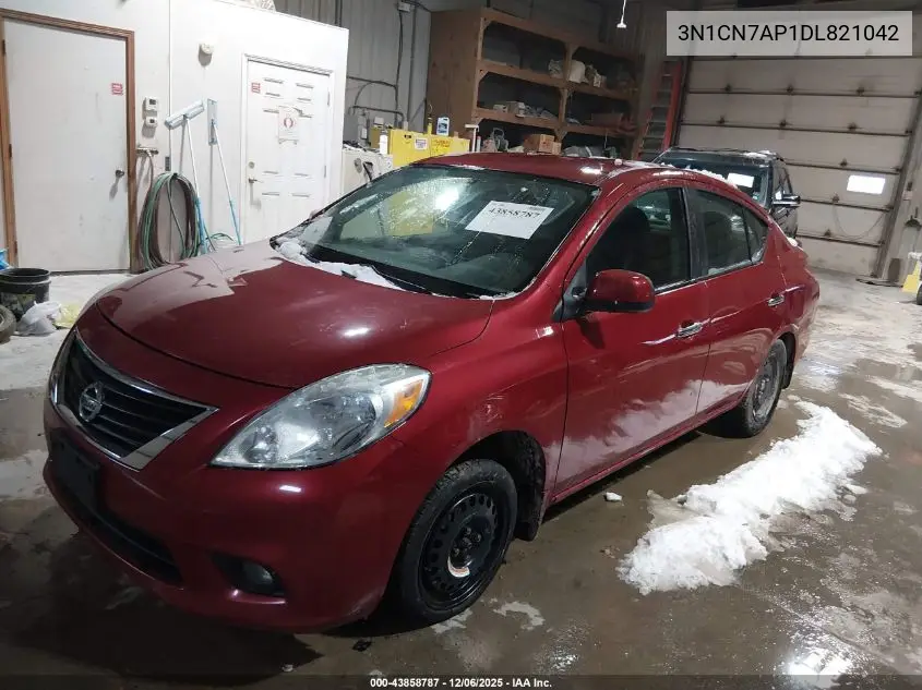 3N1CN7AP1DL821042 2013 Nissan Versa 1.6 Sl
