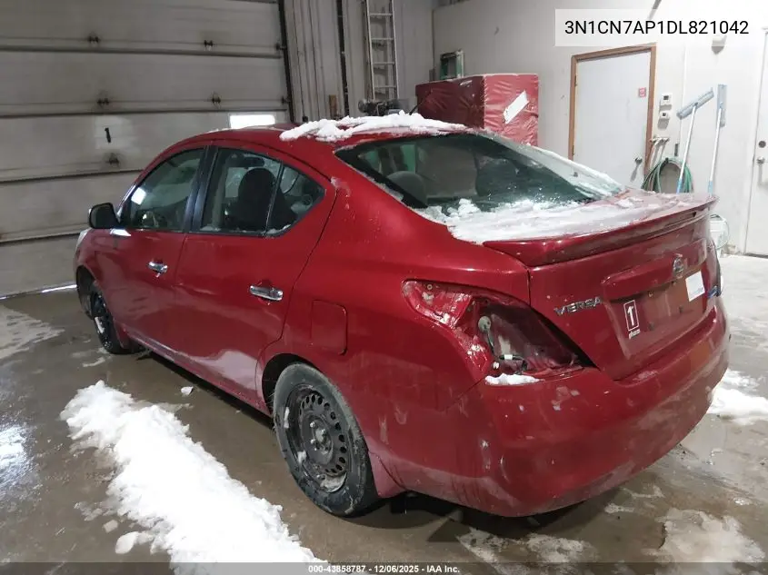 3N1CN7AP1DL821042 2013 Nissan Versa 1.6 Sl