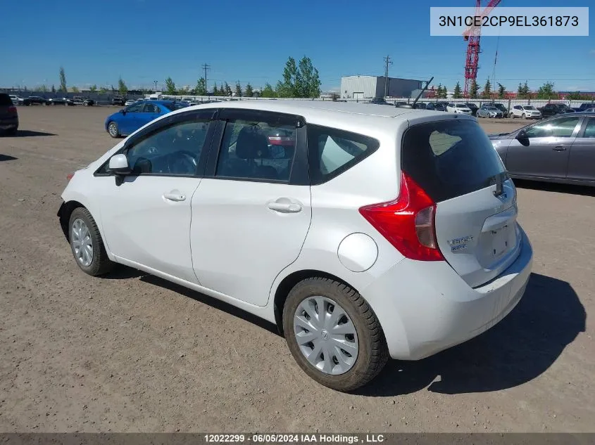 3N1CE2CP9EL361873 2014 Nissan Versa Note S/S Plus/Sv/Sl