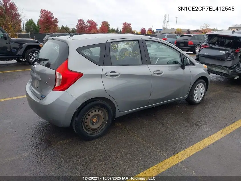 3N1CE2CP7EL412545 2014 Nissan Versa Note S/S Plus/Sv/Sl