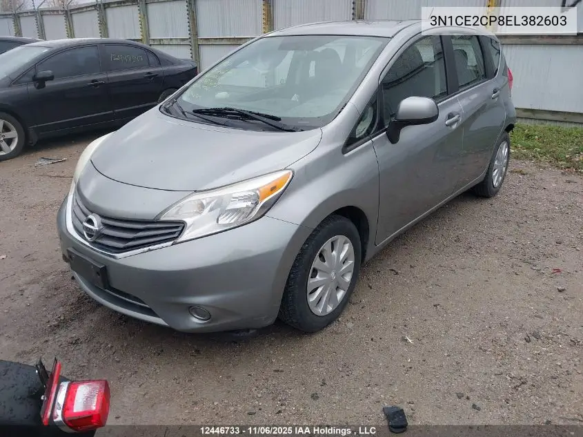 3N1CE2CP8EL382603 2014 Nissan Versa Note S/S Plus/Sv/Sl