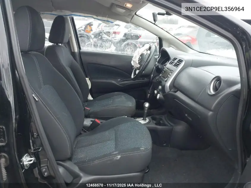 3N1CE2CP9EL356964 2014 Nissan Versa Note 1.6 S/1.6 Sl/1.6 Sv
