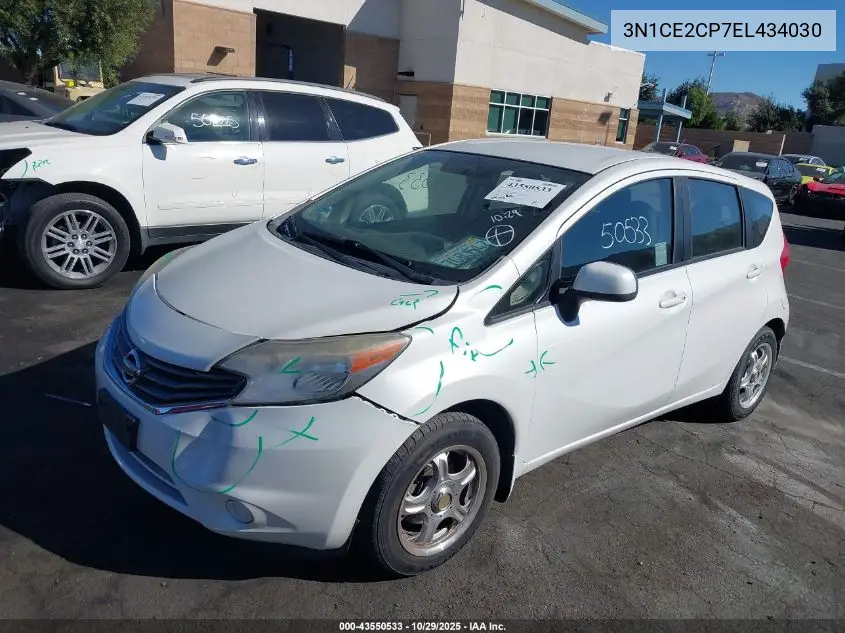 3N1CE2CP7EL434030 2014 Nissan Versa Note S Plus