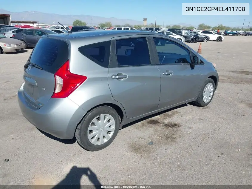3N1CE2CP4EL411708 2014 Nissan Versa Note S (Sr)/S Plus/Sv