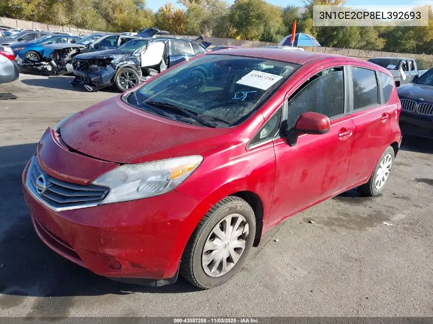 3N1CE2CP8EL392693 2014 Nissan Versa Note S Plus