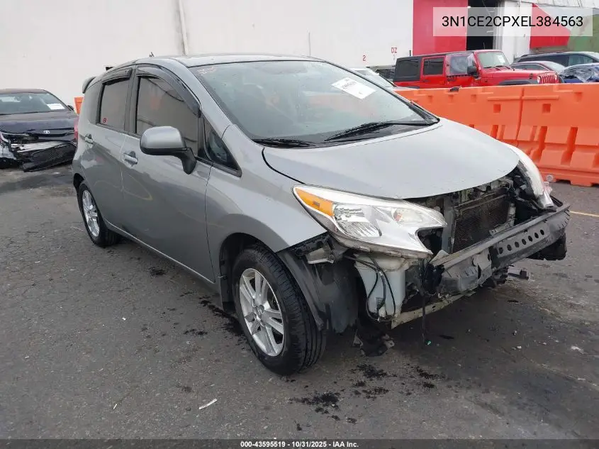 3N1CE2CPXEL384563 2014 Nissan Versa Note Sv