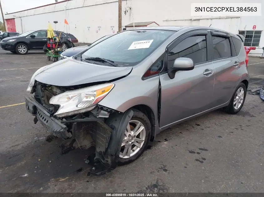 3N1CE2CPXEL384563 2014 Nissan Versa Note Sv