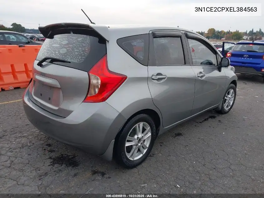 3N1CE2CPXEL384563 2014 Nissan Versa Note Sv
