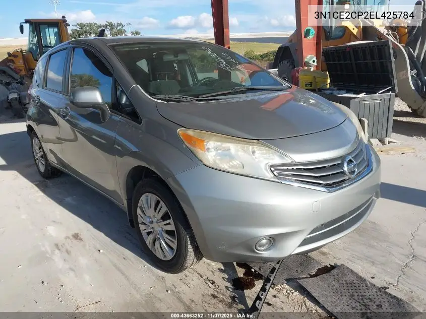 3N1CE2CP2EL425784 2014 Nissan Versa Note S Plus