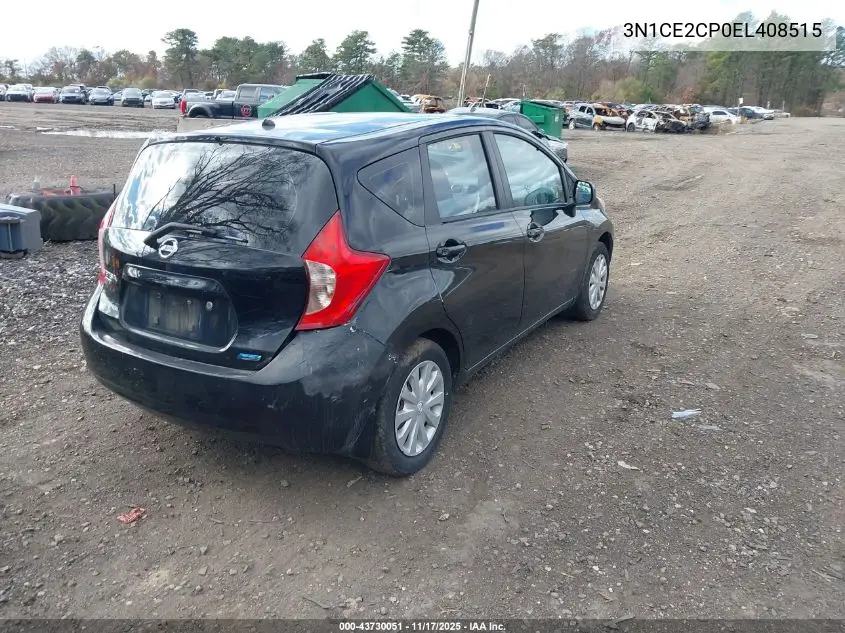 3N1CE2CP0EL408515 2014 Nissan Versa Note S (Sr)