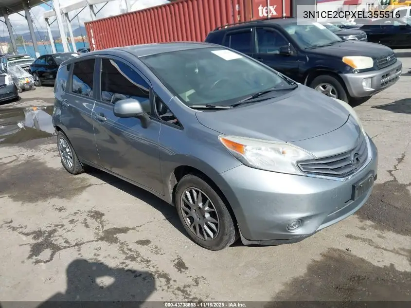 3N1CE2CPXEL355516 2014 Nissan Versa Note Sv