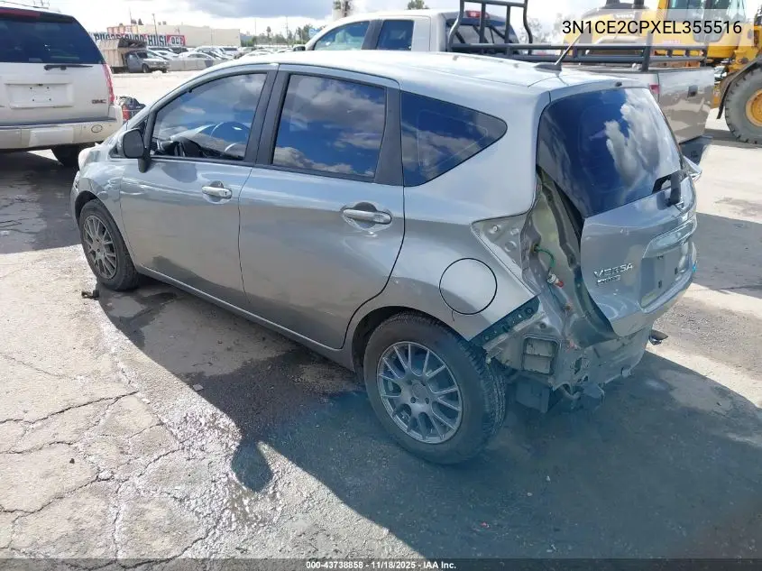 3N1CE2CPXEL355516 2014 Nissan Versa Note Sv