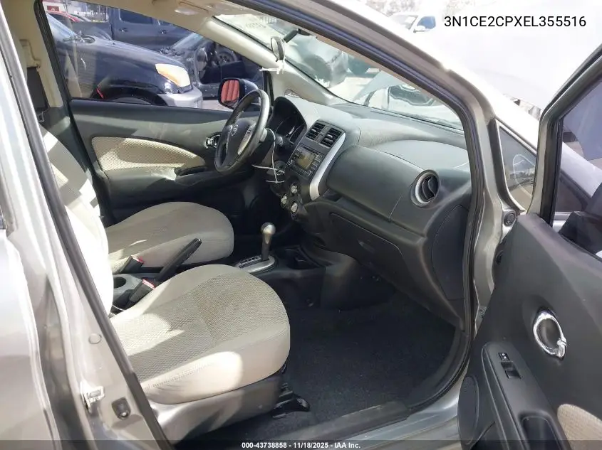 3N1CE2CPXEL355516 2014 Nissan Versa Note Sv