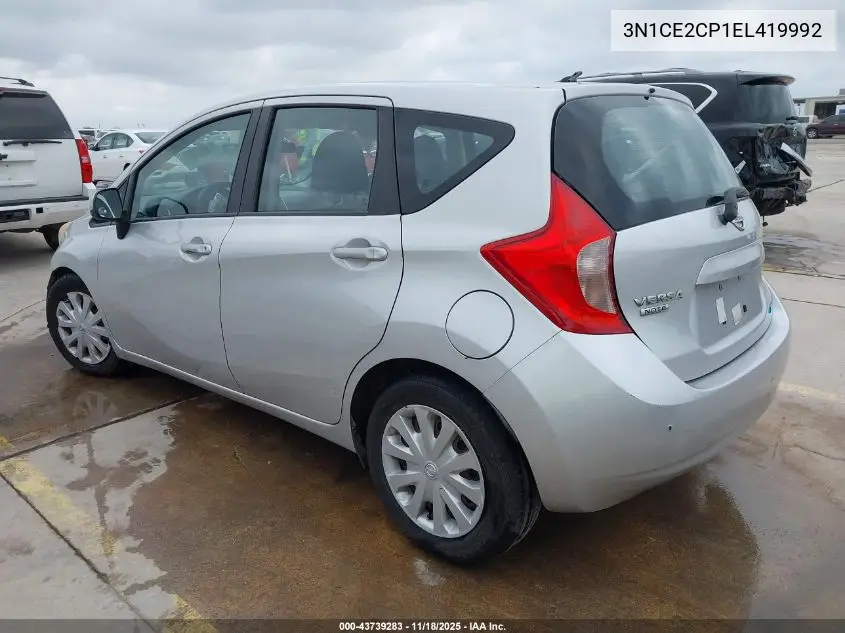 3N1CE2CP1EL419992 2014 Nissan Versa Note S (Sr)/S Plus/Sv