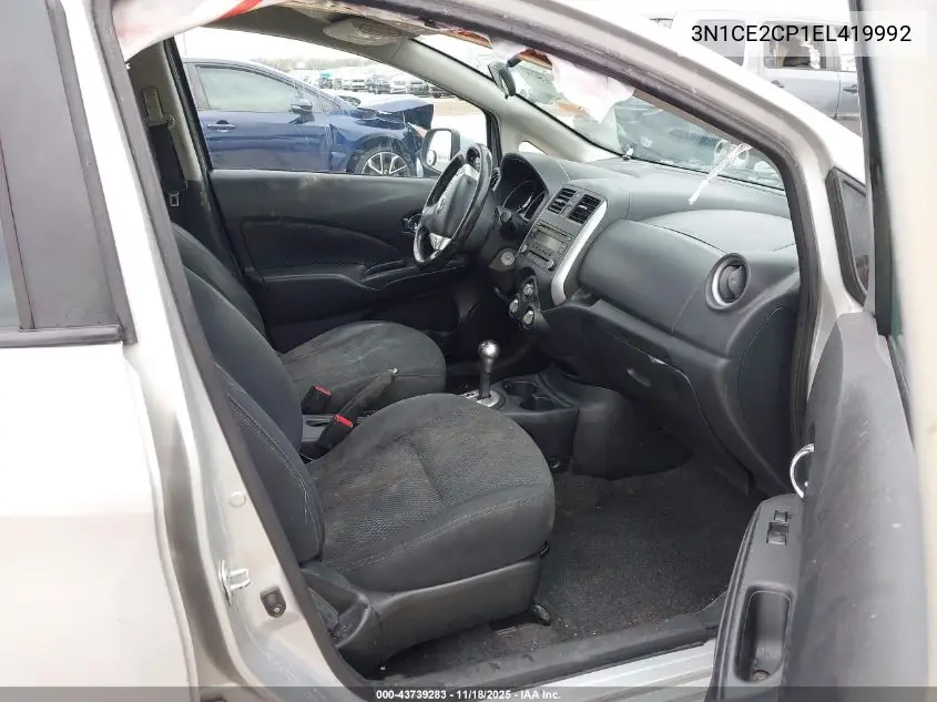 3N1CE2CP1EL419992 2014 Nissan Versa Note S (Sr)/S Plus/Sv